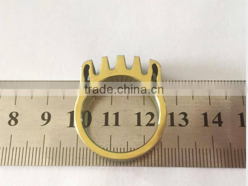 TK-1778 tactical gear survival tool EDC TC4 titanium alloy Self-Defense Ring