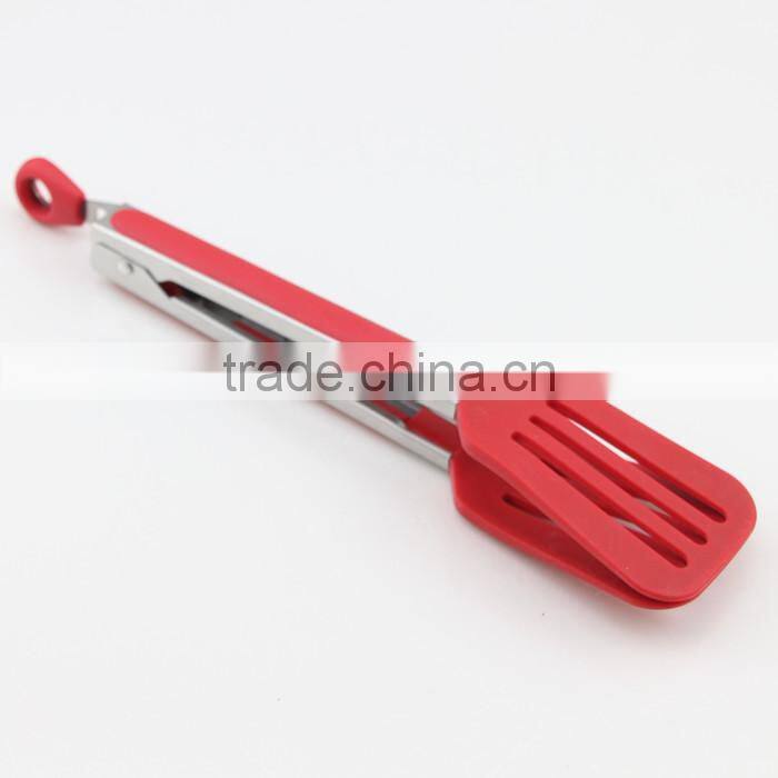 Set of 3 High Quality Reusable 9 Inch Kitchen Tongs BBQ Tongs