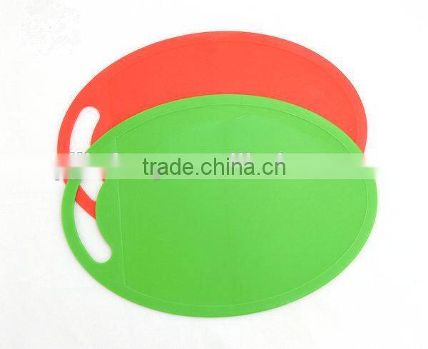 2 pieces plastic cutting board set Colorfull PP food board set