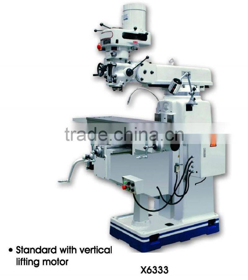 Universal Precision Vertical Turret Milling Machine, table 230x1067/1246 254x1270 /1370 305x1370/1500 330x1370/1500mm