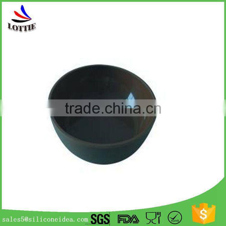 New design Heat Resistant food grade custom silicone bowl