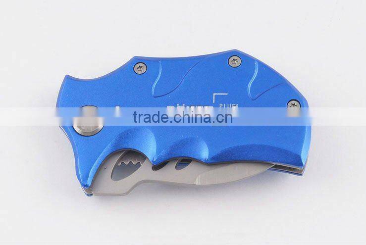 New design Multi functional stainless steel folding pocket strider knife