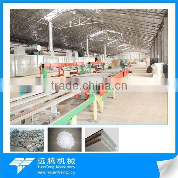 Full Automatic gypsum board production line,Fireproof gypsum board Line