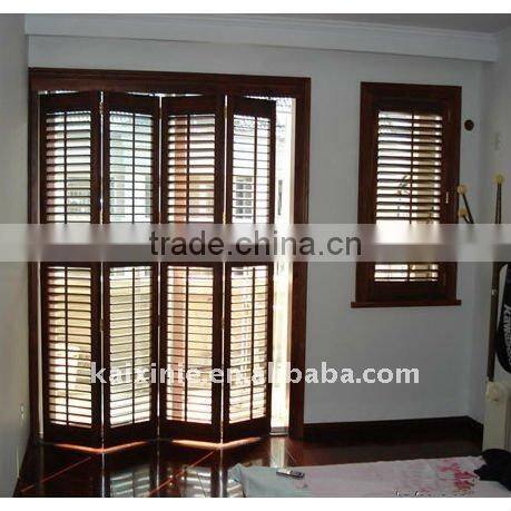 heze kaixin Artistic Enviromental Solid Wooden plantation shutter supplies