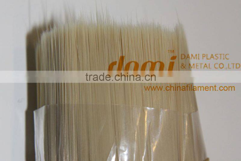 PET PBT TAPERED HOLLOW FILAMENT FOR MAKING PAINT BRUSH