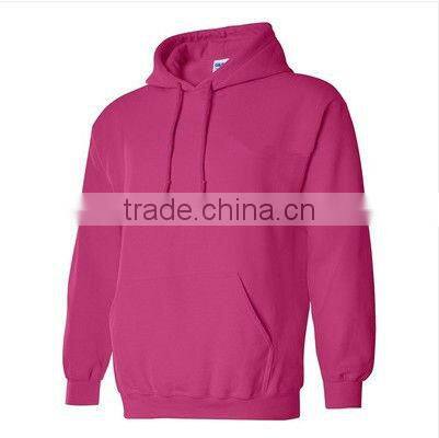 Mens Designer Quality 85%cotton,15%polyester Plain Fleece Hoody