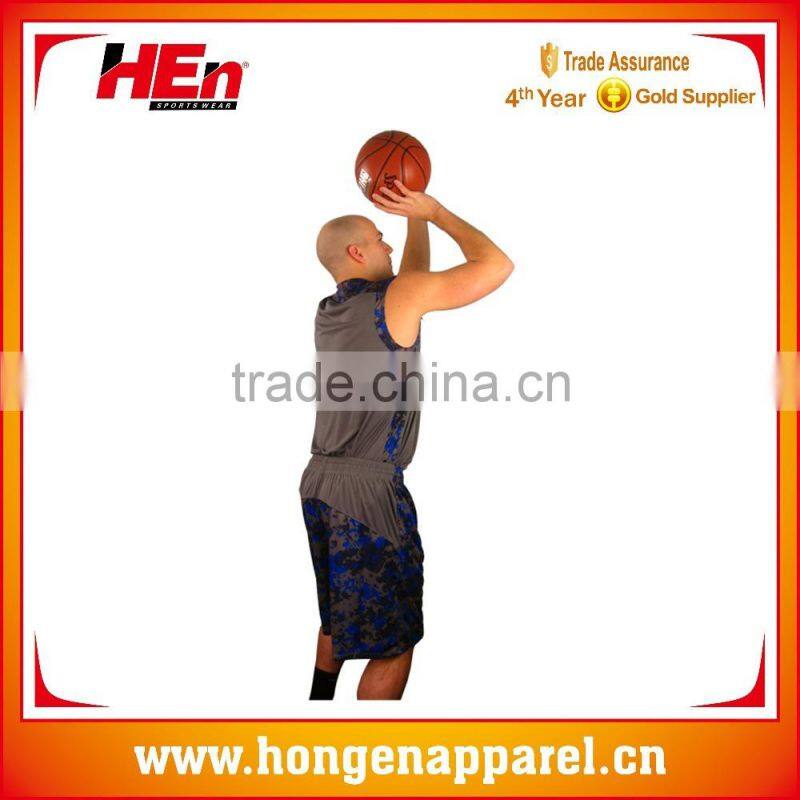 Hongen apparel wholesale products china polyester sports basketball jersey