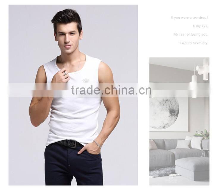Custom mens stringer gym tank top