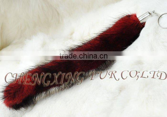 CX-R-35A Genuine Mink Tail Keychain