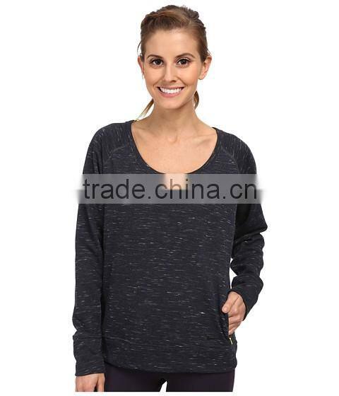 women round collar jumper pullover necklines females solid color fleece sweatshirt