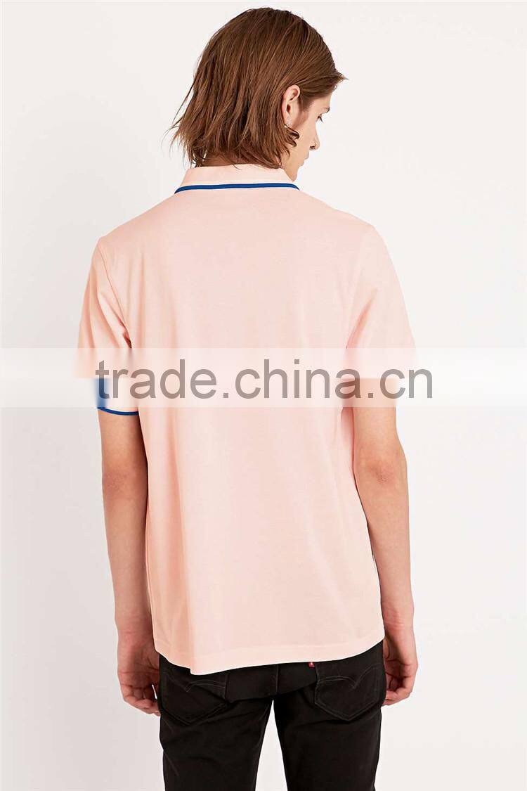Stylish design neck blank organic cotton polo t shirts bulk polo shirts