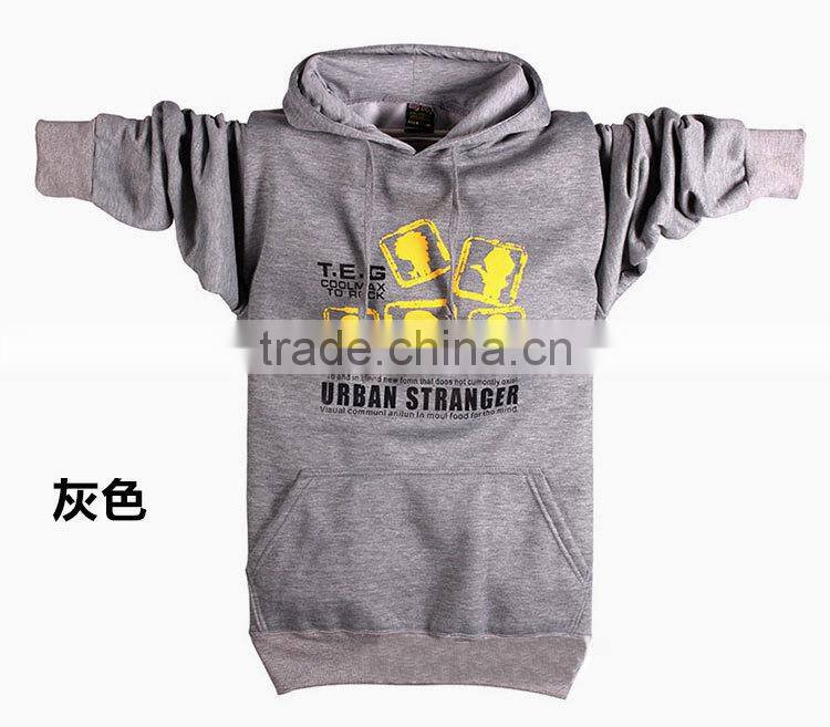 Boys 100% cotton printing pullover hoodie boys hoodies cheap with hood design