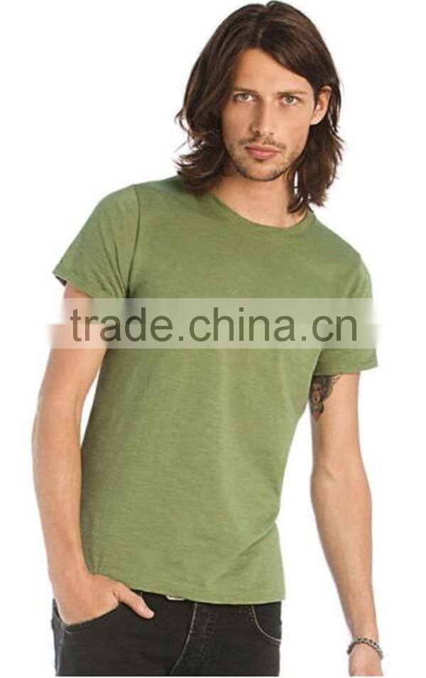 Custom v neck mens t shirt wholesale in China