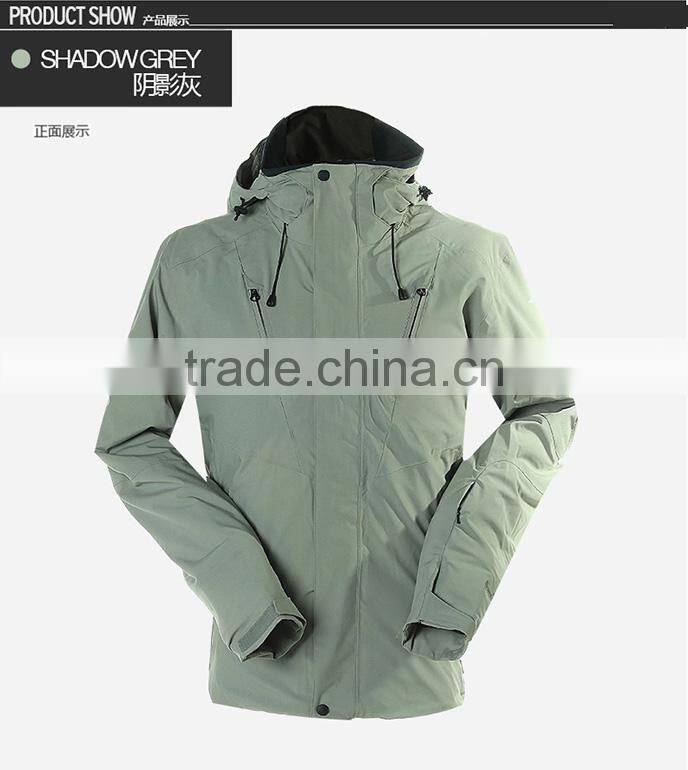 2015 New Design Windproof Custom Made Ski Wear For The Man
