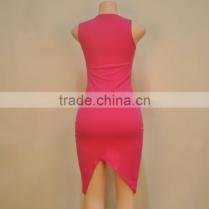 hot sale fashion ladies evening western dress/custom tight package hip skirt dress