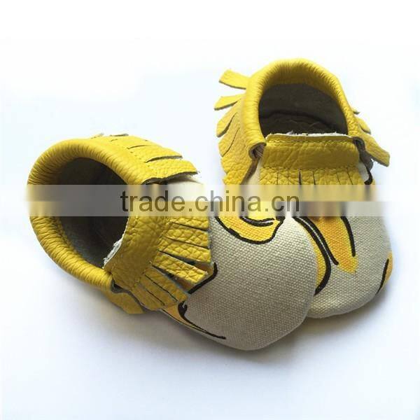 genuine leather canvas baby shoes baby moccasins