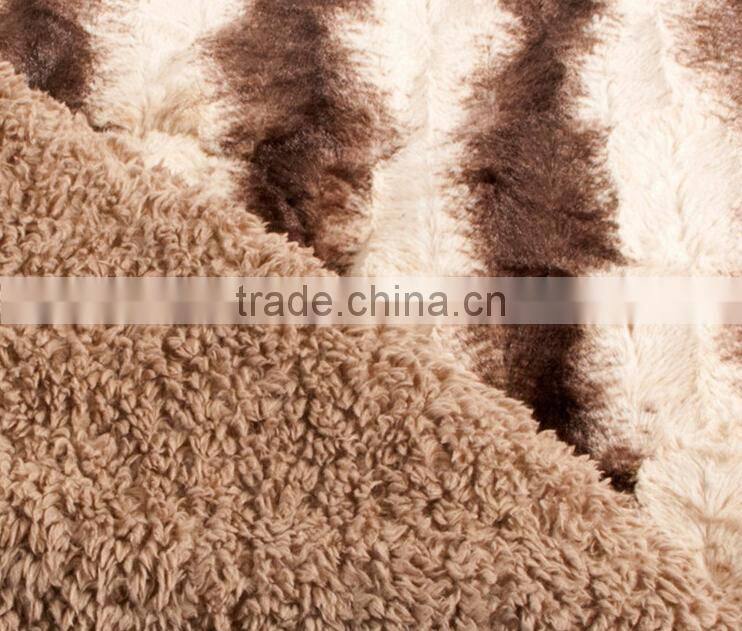 Luxury Australian Style Pashmina Long Brush Fleece Flannel Blankets