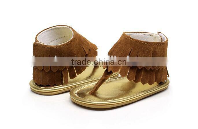 Kids Crib Bebe Fringed Moccasins, baby summer sandals, fashion shoes for baby