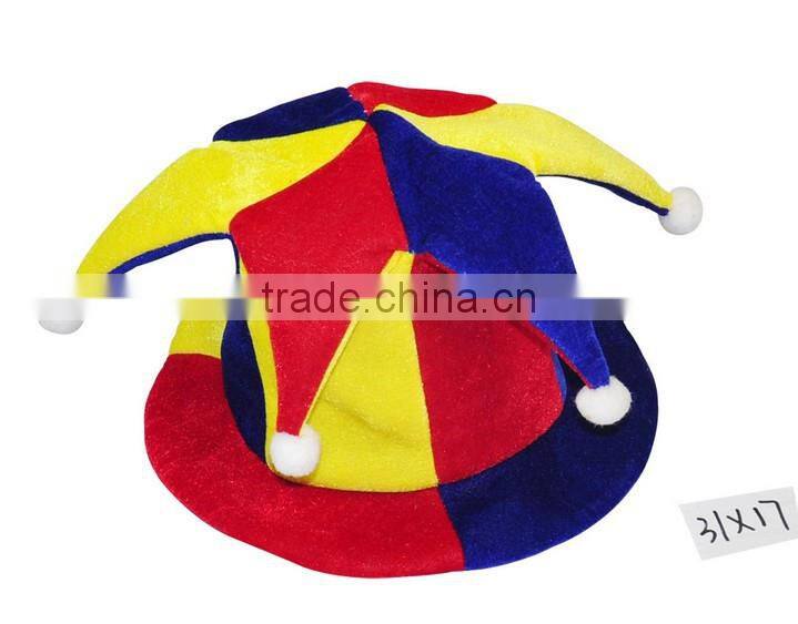 hot sale carnival hat design fancy carnival hat carnival clown hat