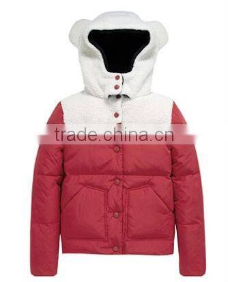Custom Woman Coating Machine Fur Coat 2014