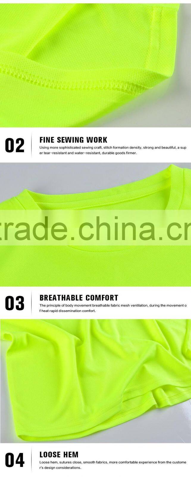 BEROY wholesale dri fit running shirts, custom running wear for men