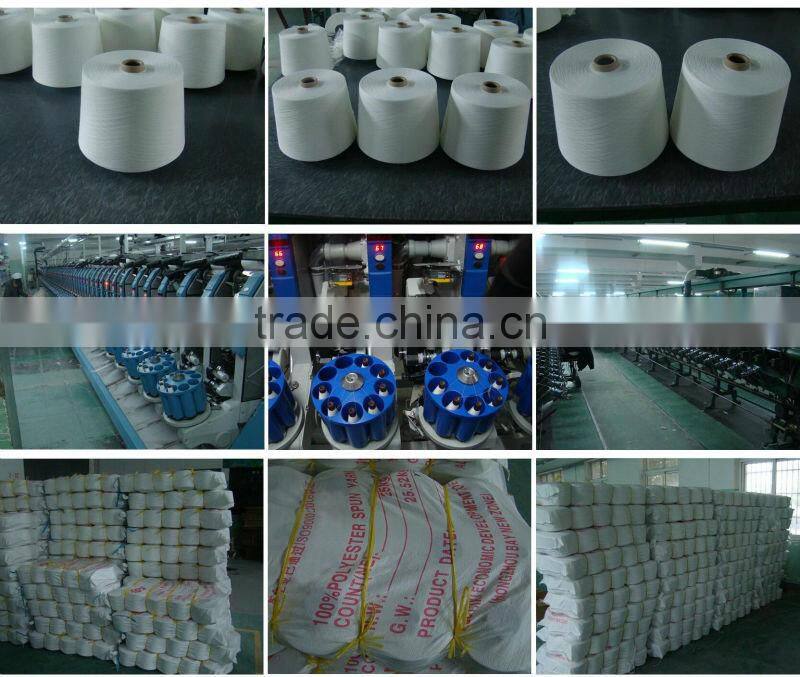 100% spun polyester yarn for sewing thread on paper cone