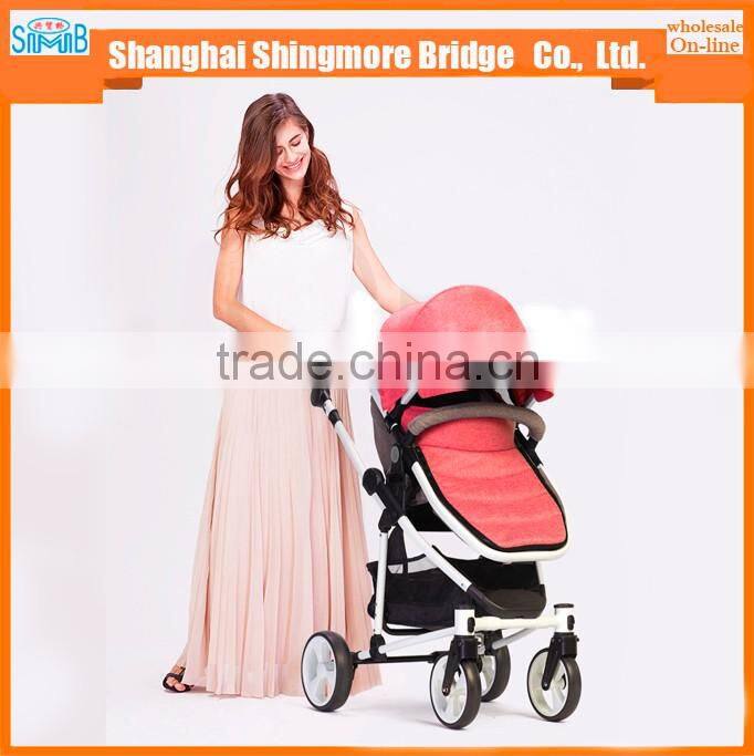 2016 China baby goods factory hot wholesale baby stroller aluminum baby walker