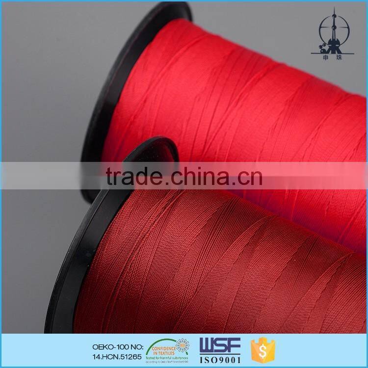 210D/3 70tex 40tickets Excellent strengh tenacity filament polyester bonded sewing thread