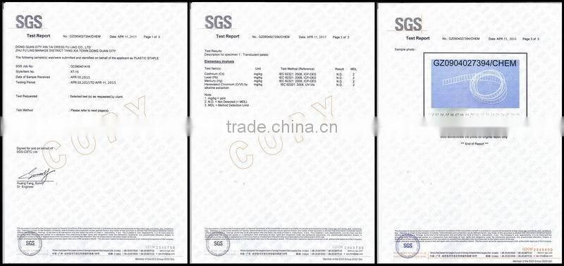 Booster new and flexible plastic pearl tie Made in China