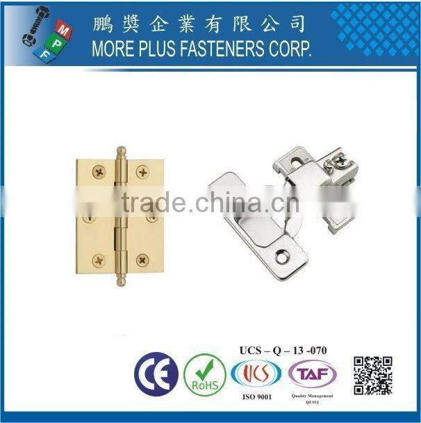 Taiwan Steel Stainless Steel Furniture Accessory door cabinet hinge