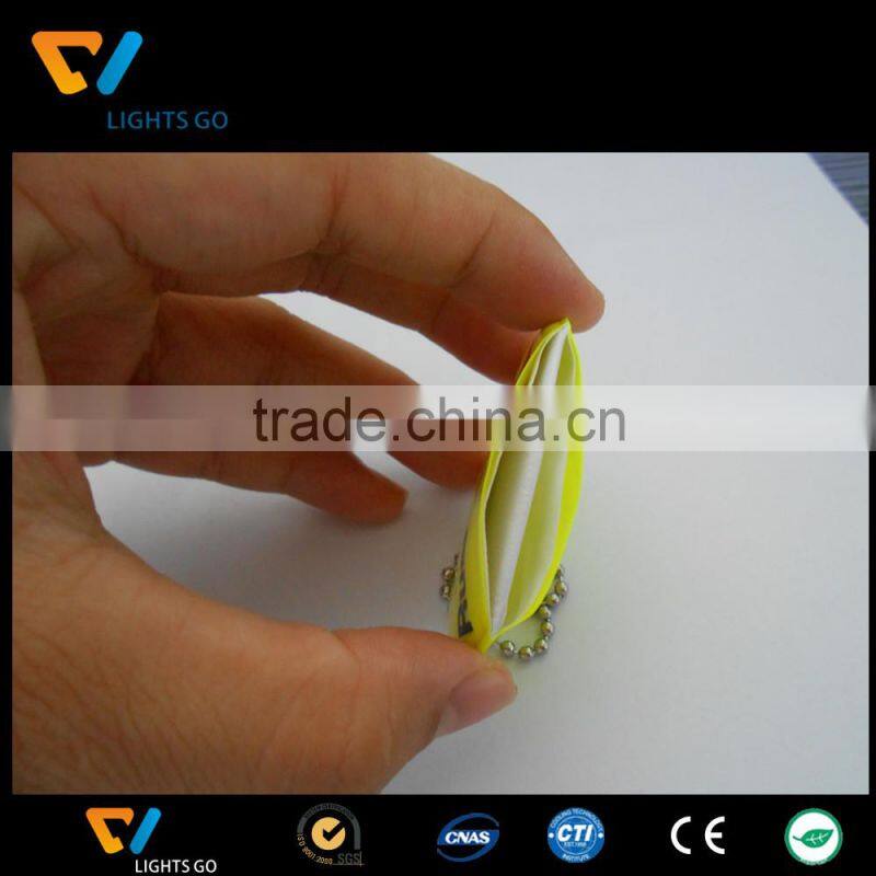 ODM fashion promotion gift safety reflective elements for backpack