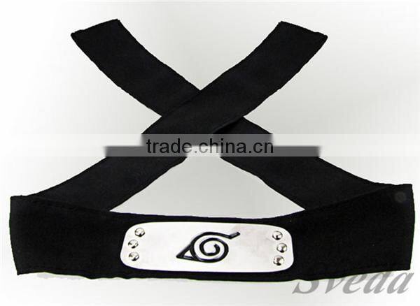 Hot Japanese Animation Naruto headband Naruto cosplay accessories Naruto handband