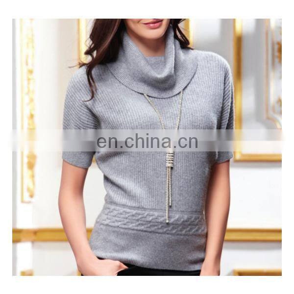 Popular Style cashmere t-shirt for women