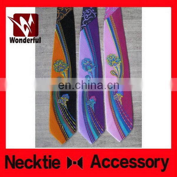 Special promotional business logo print necktie