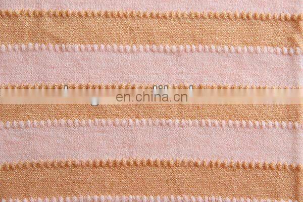 2013 Gold Shiny Sweater Knit Fabric