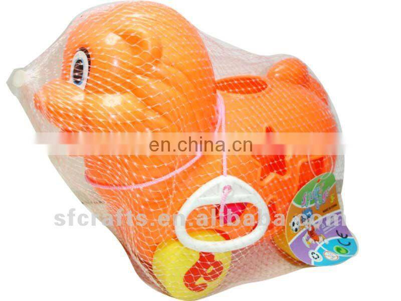 Fashion cartoon plastic pull line toy