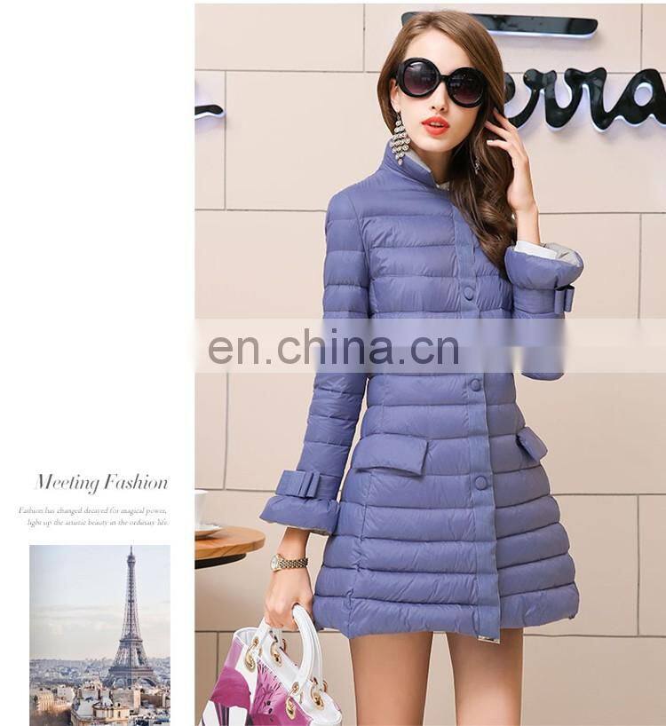 ladies long coats winter women white duck down coat plus size