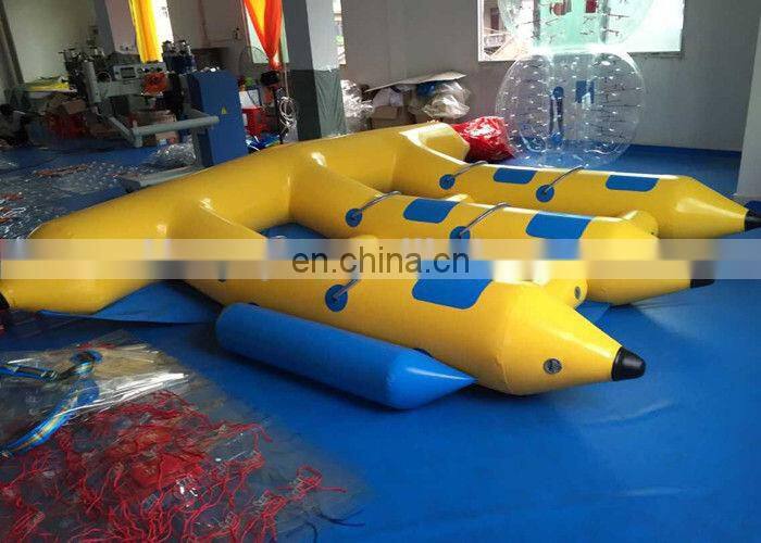Sea Inflatable flying fish water towable tubes/ inflatable water sled fly fish