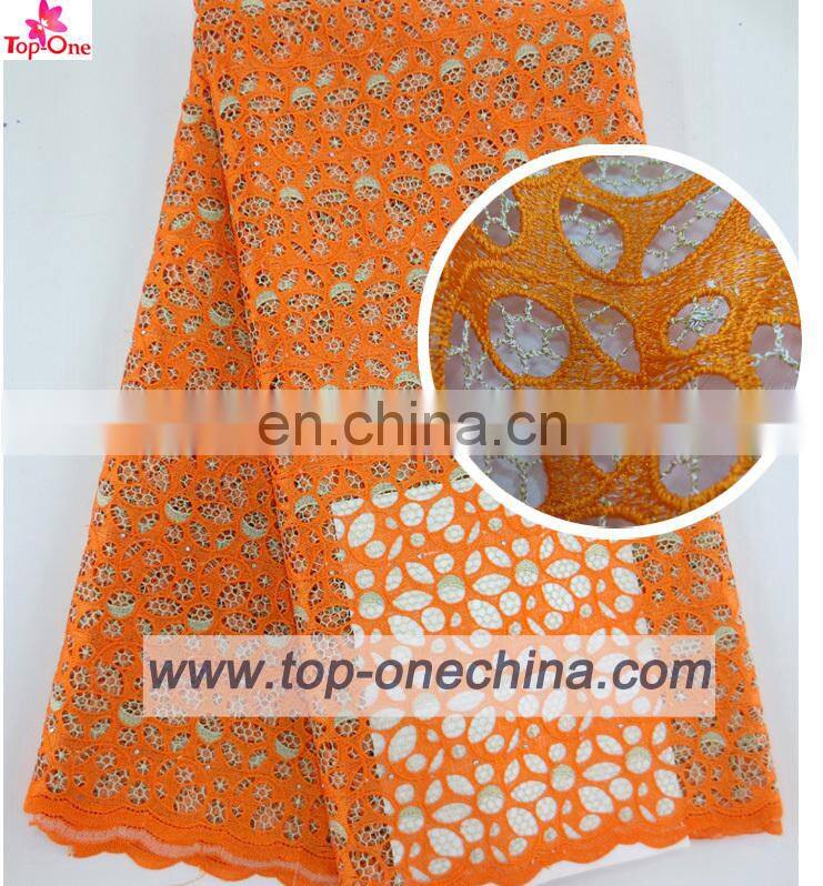 African wedding chemical laceNigeria party dress laceWholesale guipure lace round shape