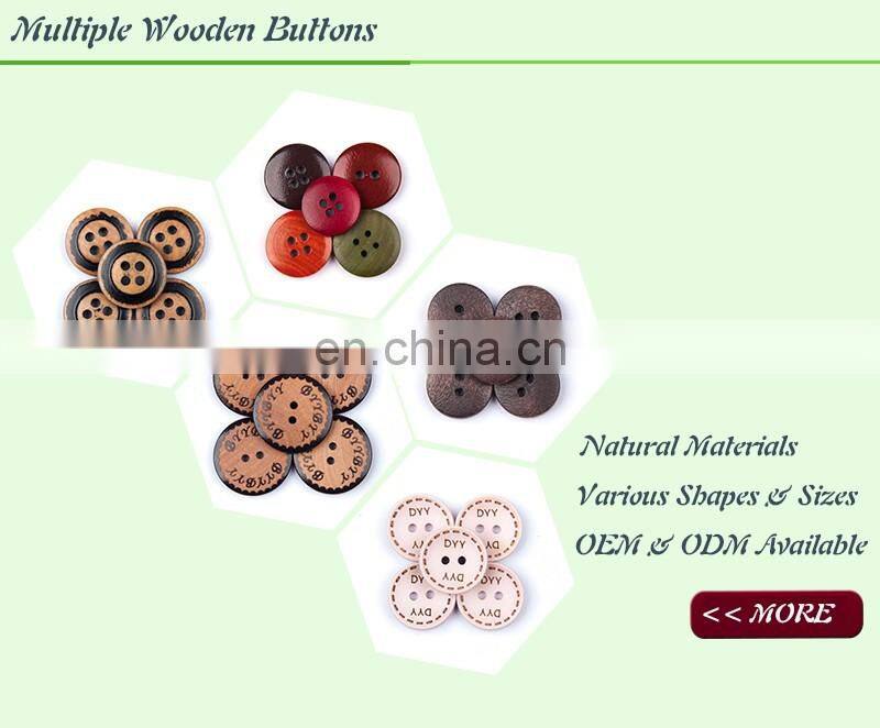2 holes fish eye custom made natural tagua corozo lady suit buttons