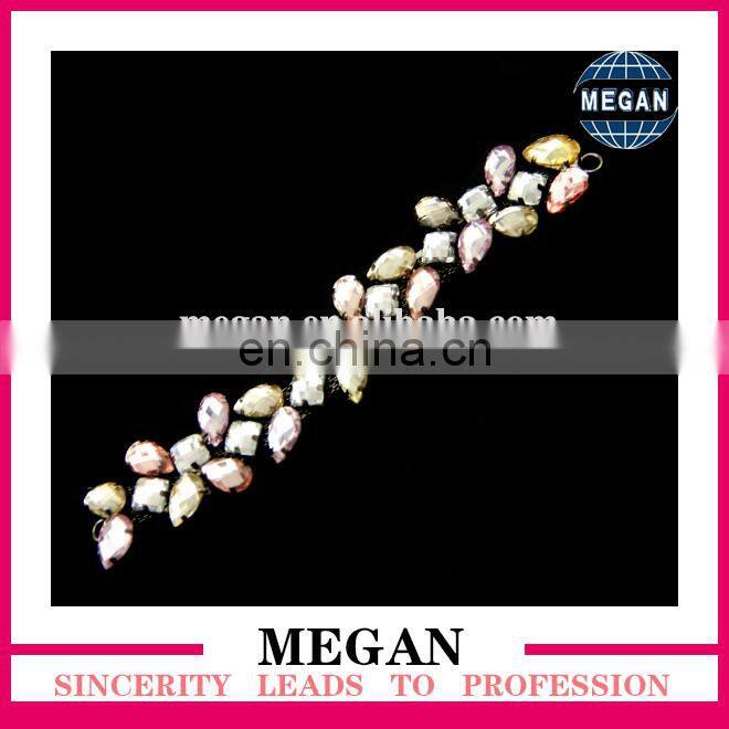 jewelry rhinestone connector for swimwear suit