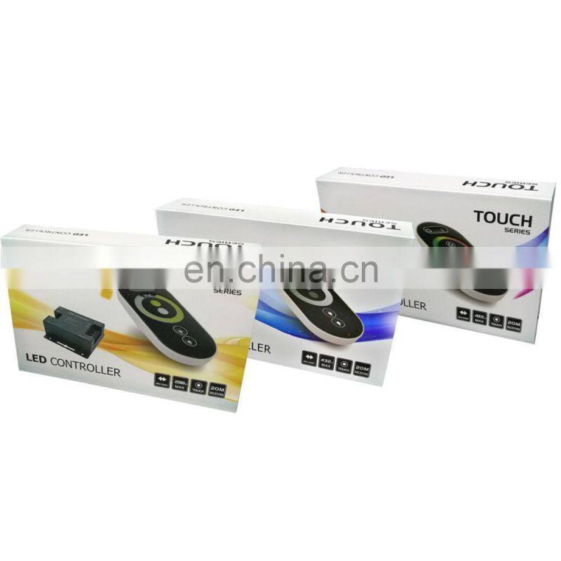 Good quality touchable 3ch wireless dimmable led controller with rf remote