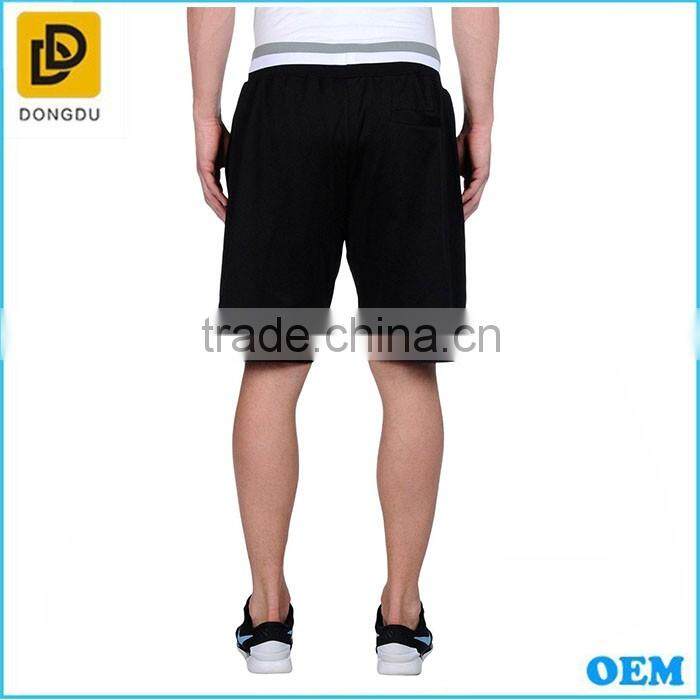 Summer Black cotton mens shorts from Alibaba mens clothes factory