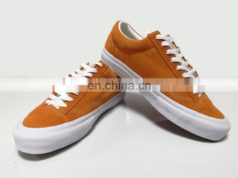 Men skateboarding shoe wholesale custom skateboard shoes suede