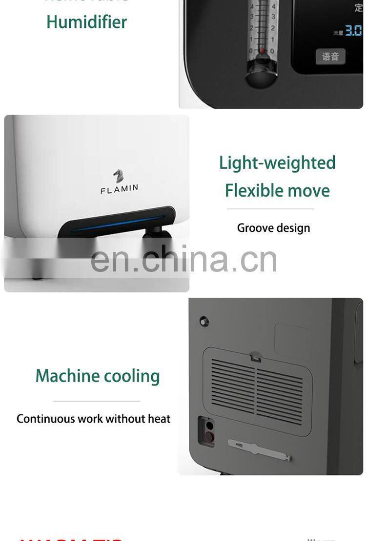 Best Sale 5 Ltr o2 Portable Travel Remote Controlled Oxygen Concentrator