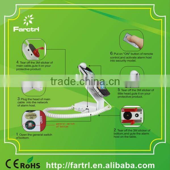 FC160B Mobile phone Secure display stand Alarm holder for smartphone exhibition
