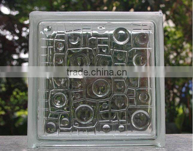 190*190*80mm Clear glass block