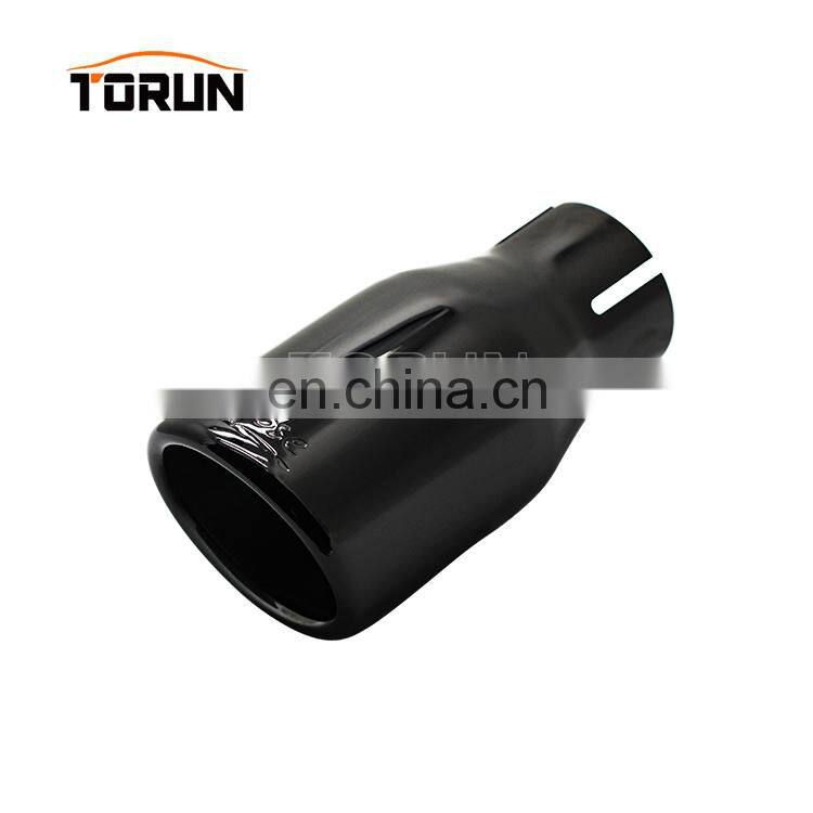 Hot sale high quality Universal black exhaust tail pipe tips