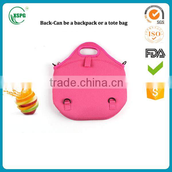 Outdoor insulated lunch tote bag for babies