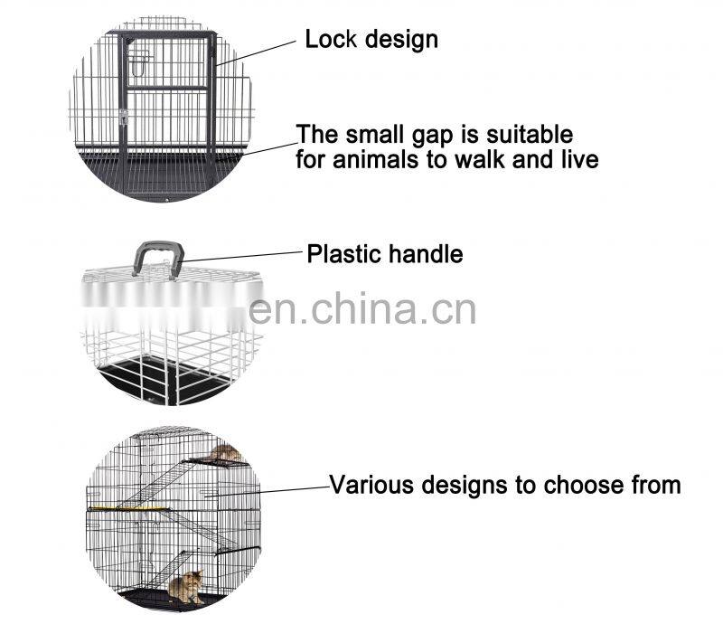 3 layer welded metal rabbit breeding cages for industrial and farming
